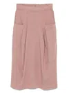 Transit Pleated Midi Skirt