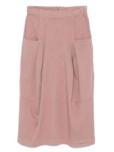 Transit Pleated Midi Skirt