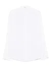 Transit Stand-up Collar Shirt In White