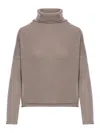 Transit Ribbed Sweater In Brown