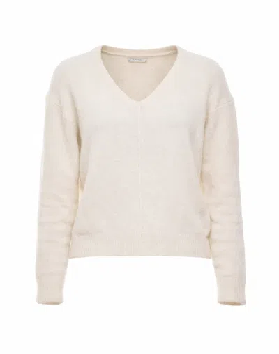 Transit V-neck Alpaca Blend Sweater With In Multi