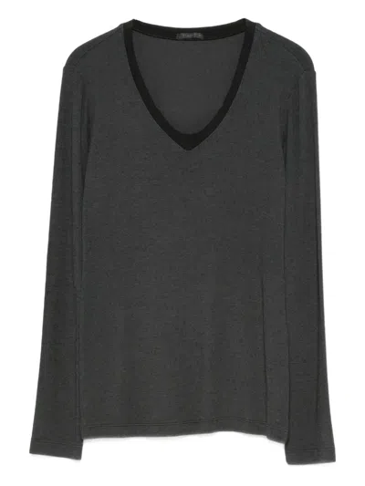 Transit V-neck T-shirt In Gray