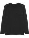 Transit Virgin Wool Round-neck Sweater In 灰色