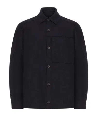 TRANSIT VIRGIN WOOL SHIRT JACKET