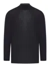 Transit Virgin Wool Turtleneck In Black