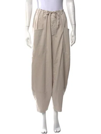 Pre-owned Transit Wide Leg Pants In Neutrals