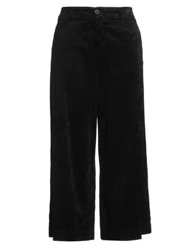 Transit Woman Pants Black Size 3 Viscose, Cotton, Elastane