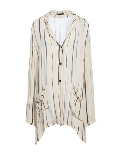 Transit Woman Shirt Beige Size 3 Viscose