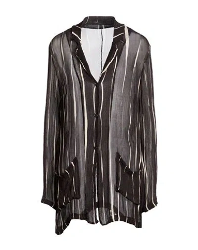 Transit Woman Shirt Black Size 2 Viscose