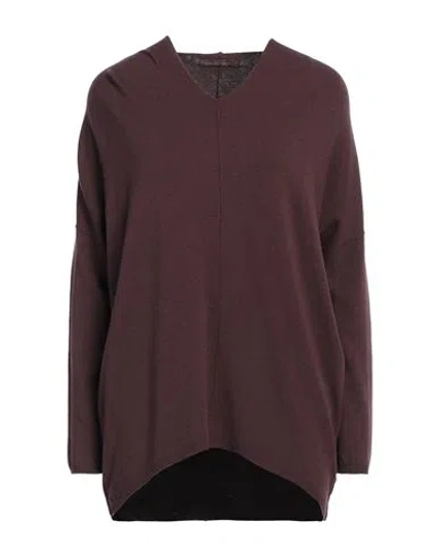 Transit Woman Sweater Plum Size 3 Viscose, Wool, Polyamide In Purple