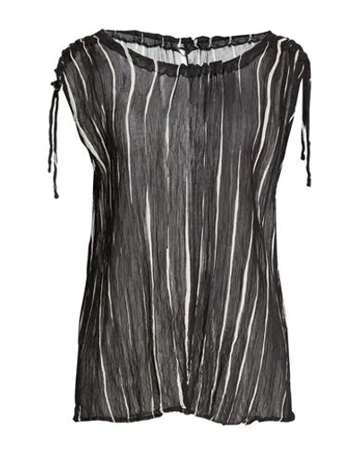 Transit Woman Top Black Size 2 Viscose