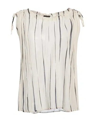 Transit Woman Top Light Grey Size 1 Viscose