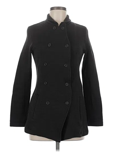 Pre-owned Transit Wool Coat In Black