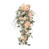 Transpac 31 Inch Multicolor Spring Eucalyptus Daisy Drop Artificial Swag For Home Decor In Multi
