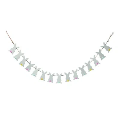 Transpac 55'' Novelty Garland Garland In White