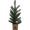 Transpac Artificial Green Christmas Tree In Green