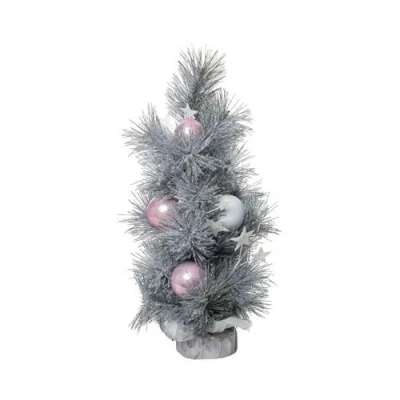 Transpac Artificial Multicolored Christmas Whimsical Winter Tree
