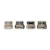 Transpac Ceramic Elegant Nutcracker Snack Bowl Set Of Christmas Decor In Multi