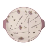 Transpac Ceramic / Porcelain Platter In White