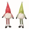 Transpac Christmas Plush Gnome Sitter Set Of Two Home Decorations In Multi