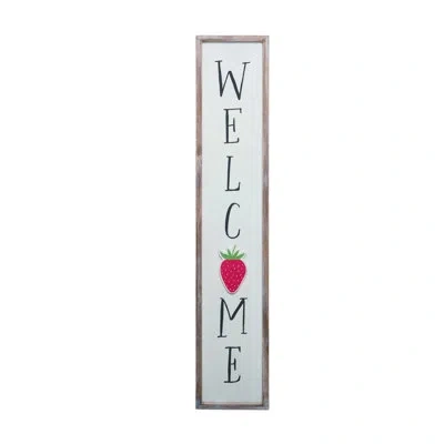 Transpac Cottage Lane Decorative Object In White