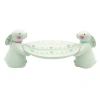 Transpac Easter Elegance Ceramic / Porcelain Platter In Green