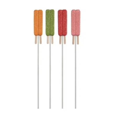 Transpac Foam Double Stick Popsicle Picks Set Of 4 Multicolored For Spring Home Decor