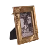 Transpac Gold Birds Frame In Gold