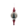 Transpac Holiday Sisal Tree In Red