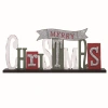 Transpac Multicolor Merry Christmas Letter Sign Decorative Wall Art In Multi