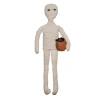Transpac Mumford The Mummy Greeter Decorative Figurine Halloween Decor In White