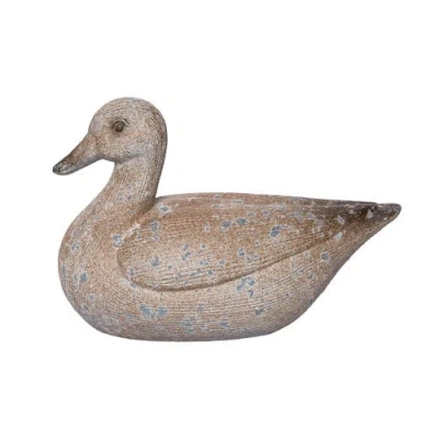 Transpac Resin Garden Duck Garden Accents Multicolored For Spring Home Decor