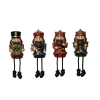 Transpac Resin Nutcracker Shelf Sitter Figurines Set Of 4 Colorful Decor In Multi