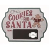 Transpac Wood White Christmas Sweet Countdown Chalkboard In Multi