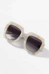 Transparent Bridgette Sunglasses In Nude