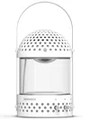 Transparent Lamp And Speaker In Weiss