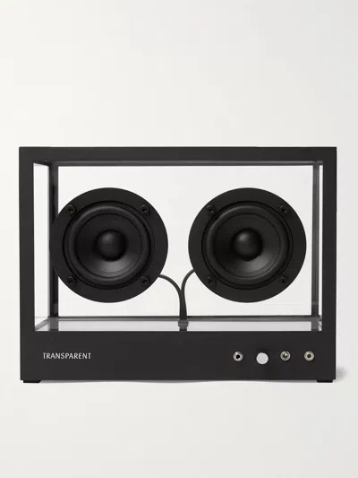 Transparent Speaker Small  In Black