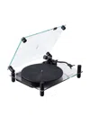 Transparent Turntable In Black