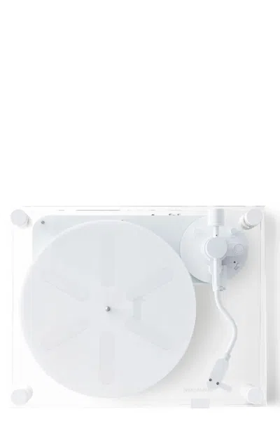 Transparent 'turntable' Turntable In White