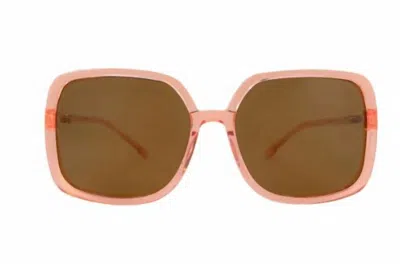 Transparent Women's Janis Sunglasses In Translucent Pink In Multi