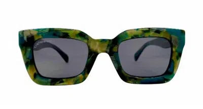 Transparent Women's Marnie Sunglasses In Peacock In Blue