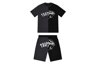 Pre-owned Trapstar Arch Shooters Short Set Black