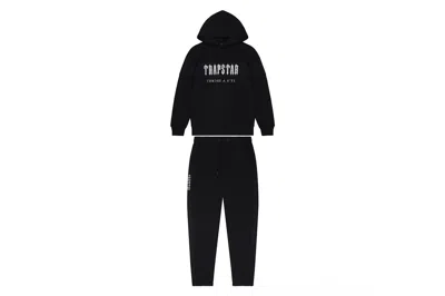 Pre-owned Trapstar Decoded Mesh Panel Hoodie Tracksuit Black