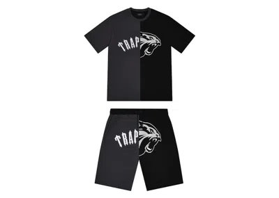 Pre-owned Trapstar Men's  Arch Shooters Short Set In Black