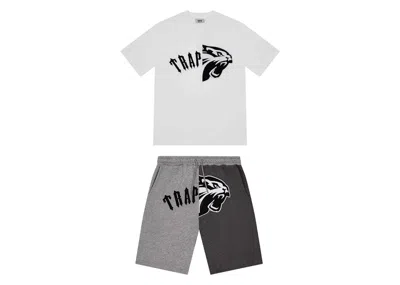 Pre-owned Trapstar Men's  Arch Shooters Short Set In White