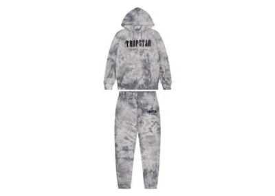 Pre-owned Trapstar Men's  Chenille Decoded Hoodie Tracksuit In Tie Dye