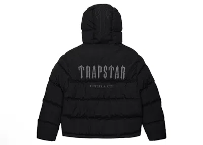 Pre-owned Trapstar Men's  Decoded 2.0 Hooded Puffer Jacket In Black