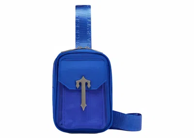 Pre-owned Trapstar Men's  Fracture Irongate T Bag In Dazzling Blue