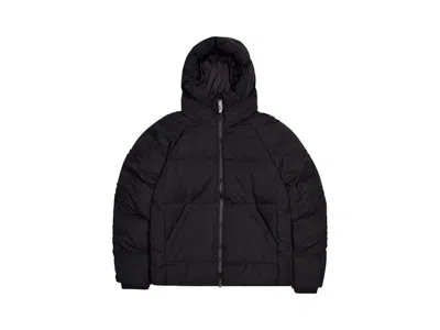 Pre-owned Trapstar Men's  Hooded Irongate Sleeve Puffer In Blackout