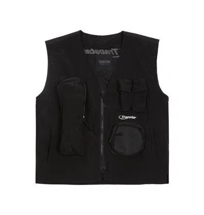 Pre-owned Trapstar Men's  Hyperdrive Ripstop City Vest In Black